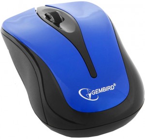 Оптическая лазерная мышь Gembird MUSW-325 Blue