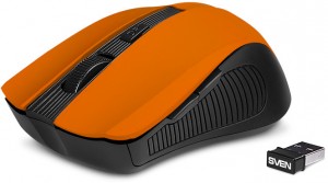 Мышка Sven RX-345 Wireless Orange