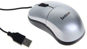 Оптическая светодиодная мышь LuazON L-052 USB