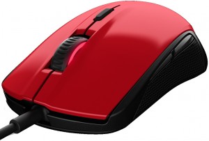 Оптическая светодиодная мышь SteelSeries Rival 100 Forge red