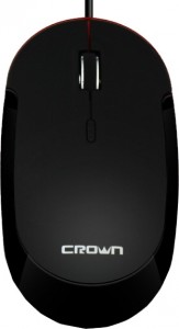 Оптическая светодиодная мышь Crown CMM-21 USB Red