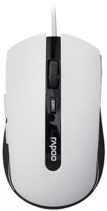 Оптическая светодиодная мышь Rapoo N3600 White black