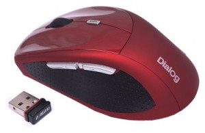 Оптическая лазерная мышь Dialog MRLK-18U Red USB