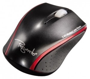 Оптическая лазерная мышь Hama Wireless Laser Mouse Pequento 2 Black-Red USB