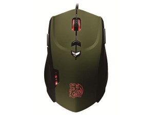 Оптическая лазерная мышь Tt eSPORTS Theron Gaming Mouse Green USB