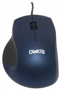 Оптическая светодиодная мышь Dialog MOP-26SU Blue USB