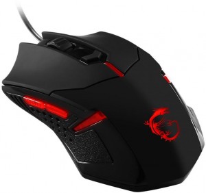 Оптическая светодиодная мышь MSI Interceptor DS B1 Gaming