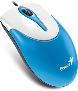 Оптическая светодиодная мышь Genius NetScroll 100 V2 Blue