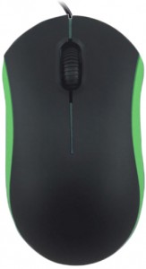 Оптическая светодиодная мышь Ritmix ROM-111 USB Black green