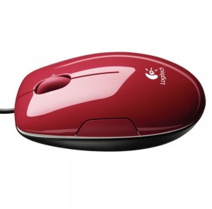 Оптическая лазерная мышь Logitech M150 910-003746 Red