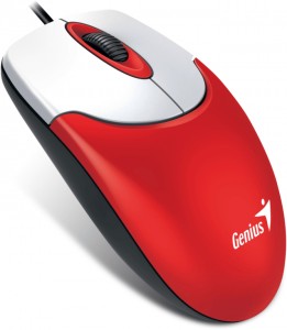 Оптическая светодиодная мышь Genius NetScroll 120 V2 USB Red