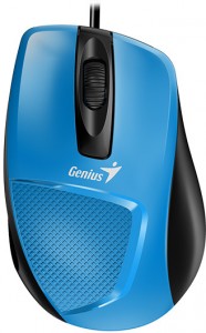 Оптическая светодиодная мышь Genius DX-150X USB Blue