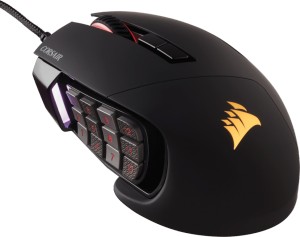 Оптическая лазерная мышь Corsair Scimitar Pro RGB Black