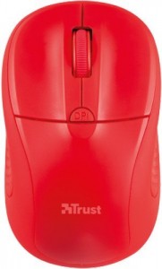 Оптическая светодиодная мышь Trust 20787 Primo Wireless Red