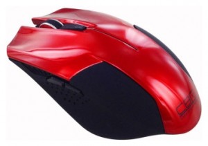 Оптическая светодиодная мышь CBR CM 378 Red-Black USB