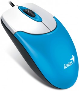 Оптическая светодиодная мышь Genius NetScroll 120 V2 USB Blue