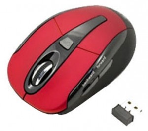 Оптическая светодиодная мышь Jet.A OM-U18G USB Black Red