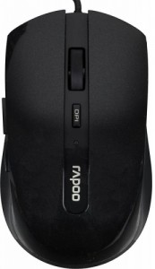 Оптическая светодиодная мышь Rapoo N3600 Black