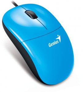 Оптическая светодиодная мышь Genius DX-135 USB Blue