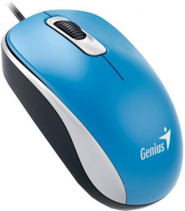 Оптическая светодиодная мышь Genius DX-160 USB Blue