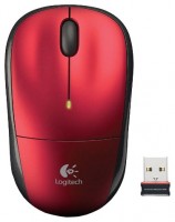 Оптическая светодиодная мышь Logitech Wireless Mouse M215 Red USB