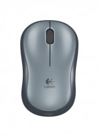 Оптическая светодиодная мышь Logitech Wireless Mouse M185 USB Black Grey