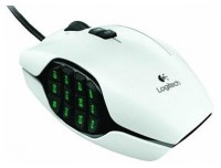 Оптическая лазерная мышь Logitech G600 MMO Gaming Mouse White USB