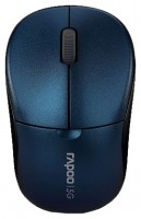 Оптическая светодиодная мышь Rapoo 1090p Blue USB