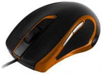 Оптическая светодиодная мышь Oklick 620 L Black-Orange