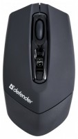 Оптическая лазерная мышь Defender Magnifico MM-525 Nano Black USB