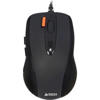 Оптическая светодиодная мышь A4Tech A4 N-70FX Black