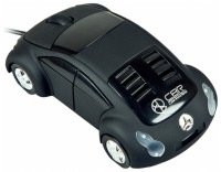 Оптическая светодиодная мышь CBR MF 500 Beatle USB Black