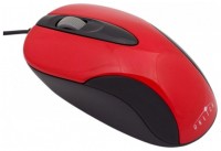 Оптическая светодиодная мышь Oklick 151 M Optical Mouse USB Black-red