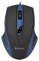 Оптическая лазерная мышь Defender Warhead GMX-1800 Black blue