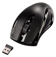 Оптическая лазерная мышь Hama Wireless Laser Mouse Mirano Black USB