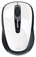 Оптическая лазерная мышь Microsoft Wireless Mobile Mouse 3500 Glossy White