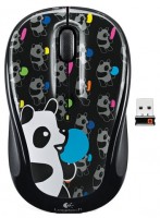 Оптическая светодиодная мышь Logitech Wireless Mouse M325 panda candy USB Black