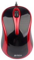 Оптическая светодиодная мышь A4Tech N-360-2 Red-Black USB