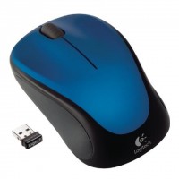 Оптическая светодиодная мышь Logitech Wireless Mouse M235 Blue-Black USB