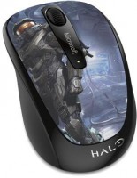 Оптическая лазерная мышь Microsoft Wireless Mobile 3500 Halo Master Chief Limited Edition Retail (GMF-00416)