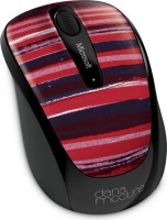 Оптическая светодиодная мышь Microsoft Wireless Mobile Mouse 3500 Artist Edition Dana McClure USB Grey-Black (GMF-00340)