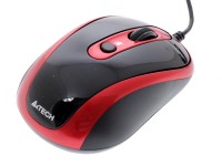 Оптическая светодиодная мышь A4Tech Tech N-250X-2 Black - Red