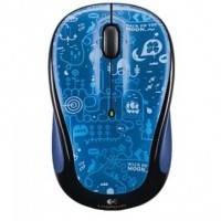 Оптическая светодиодная мышь Logitech Wireless Mouse M325 USB Blue Smile