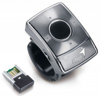 Оптическая светодиодная мышь Genius Ring Presenter Silver USB