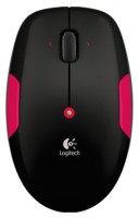 Оптическая светодиодная мышь Logitech Wireless Mouse M345 Red