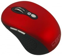 Оптическая светодиодная мышь CBR CM 530 Bt Bluetooth Red