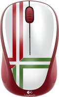 Оптическая светодиодная мышь Logitech Wireless Mouse M235 USB Green red