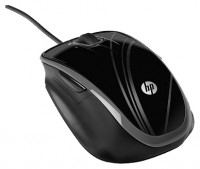 Оптическая светодиодная мышь HP BR376AA USB Black