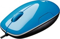 Оптическая лазерная мышь Logitech LS1 aqua-blue Laser USB