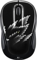 Оптическая светодиодная мышь Logitech   Wireless Mouse M325 черный и белый